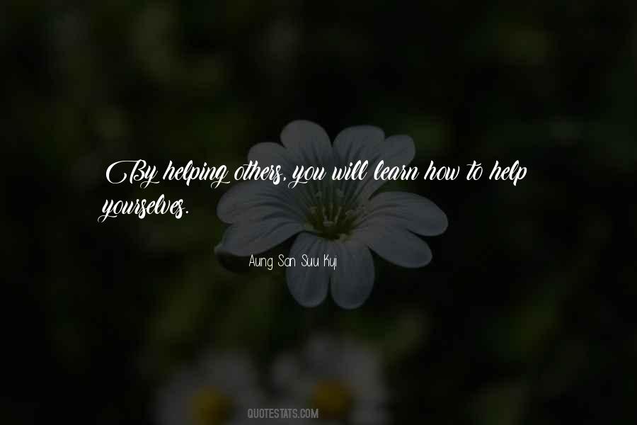 Quotes About Helping Others #1628031