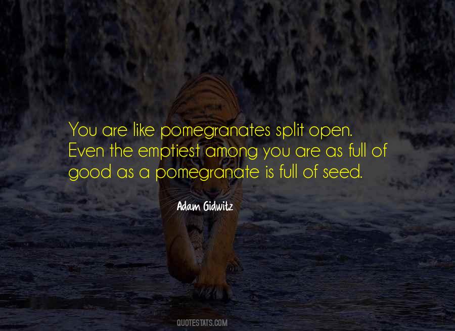 Quotes About Pomegranates #340098