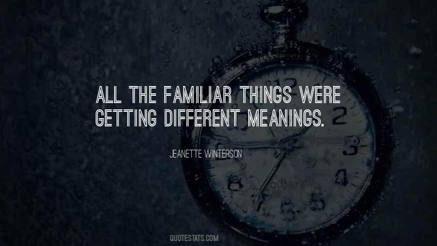 Quotes About Different Meanings #161637