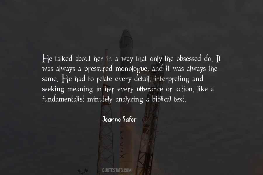 Seeking Meaning Quotes #1535697