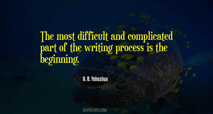 The Writing Process Quotes #575171