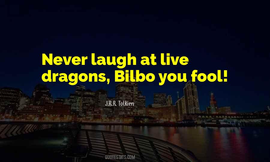Quotes About Tolkien Dragons #22586
