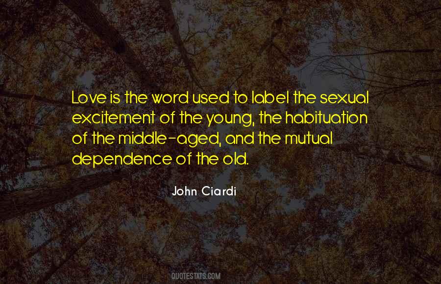 Quotes About Love And Dependence #1519015
