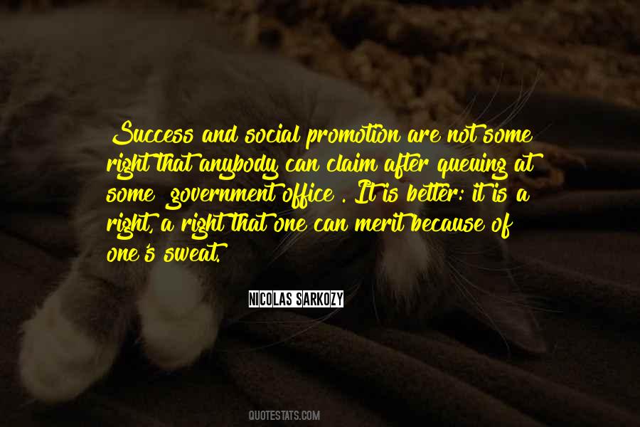 Social Success Quotes #1145740