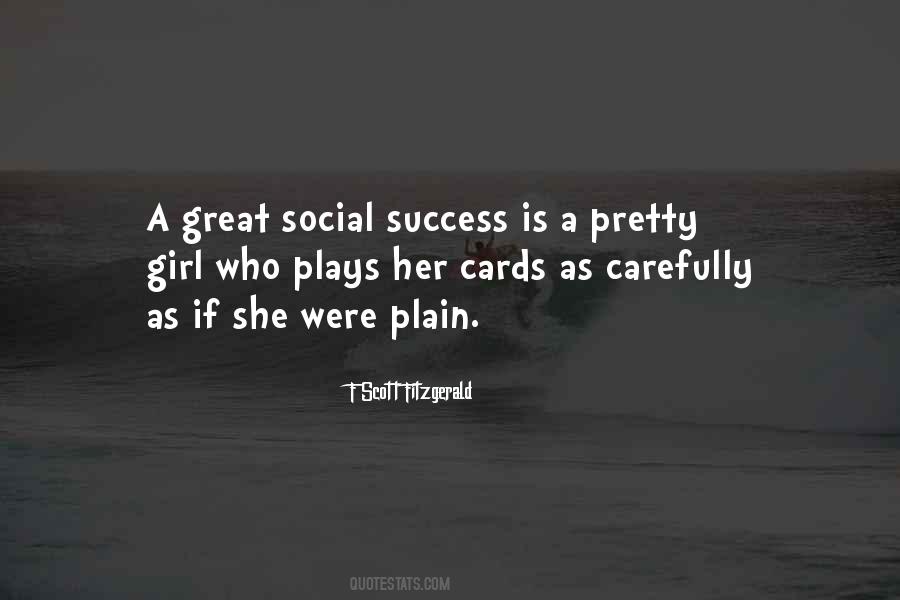 Social Success Quotes #1629979