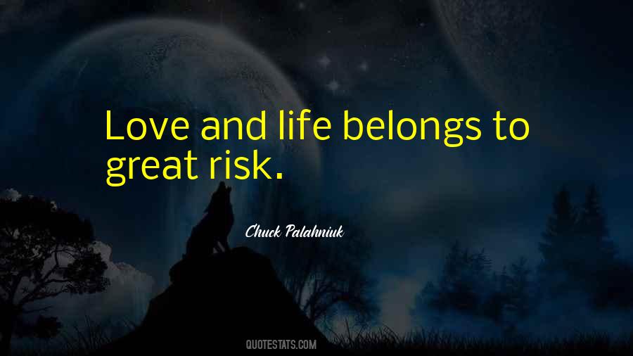 Quotes About Love Chuck Palahniuk #1711295