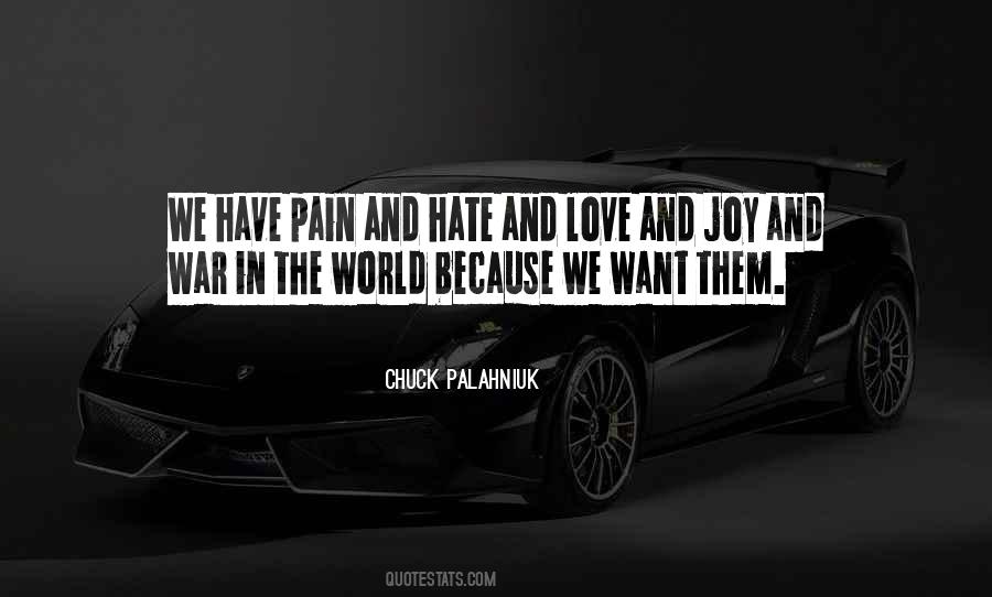 Quotes About Love Chuck Palahniuk #1875678