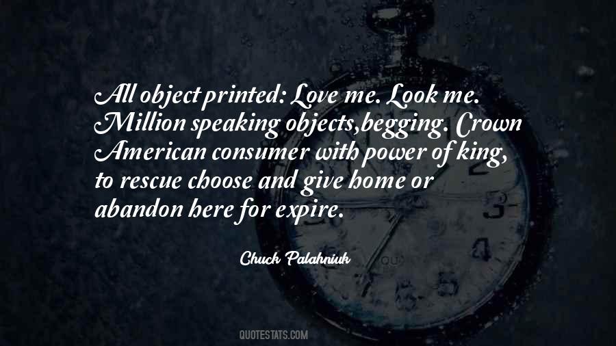 Quotes About Love Chuck Palahniuk #539296