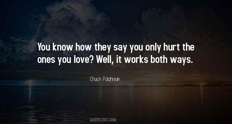 Quotes About Love Chuck Palahniuk #790662
