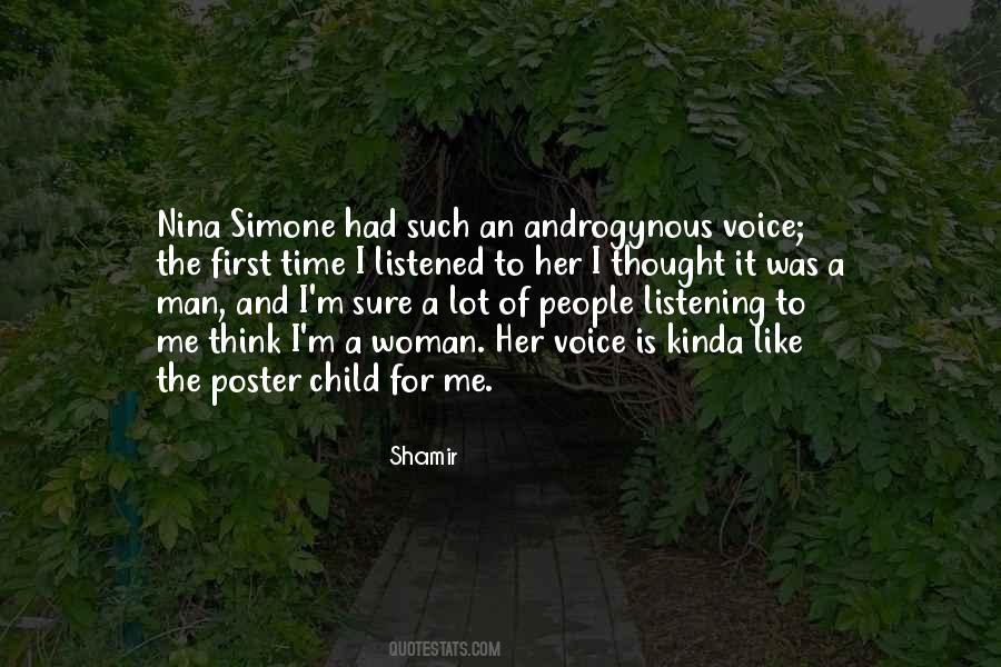 Quotes About Her Voice #1192292