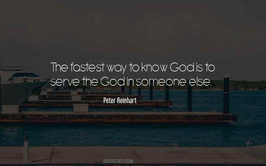 Know God Quotes #1100330
