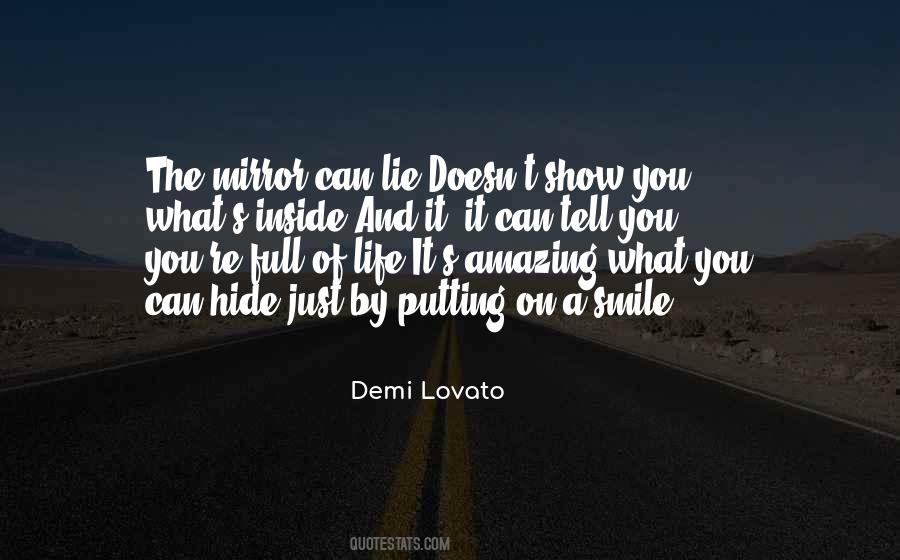 Quotes About What A Smile Can Hide #1239020