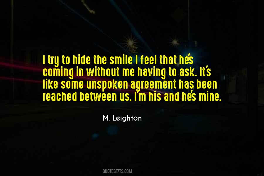 Quotes About What A Smile Can Hide #1388821