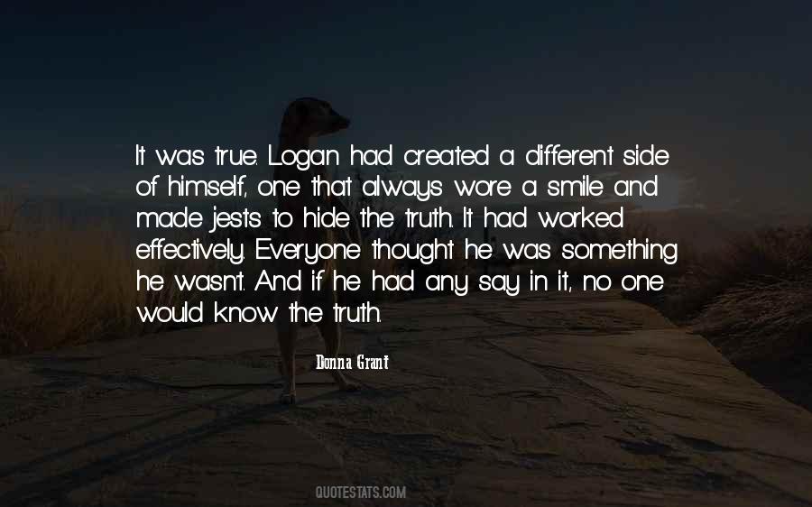Quotes About What A Smile Can Hide #1738686