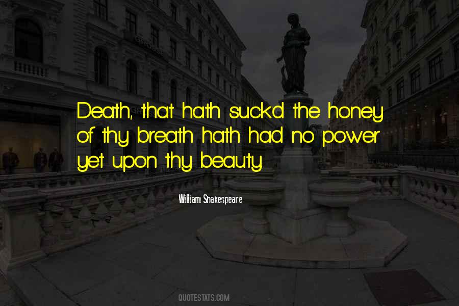 Beauty Of Death Quotes #66387