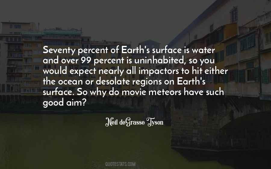 Quotes About Earth's Water #502979