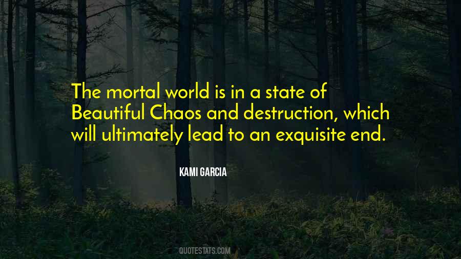 Quotes About Mortal World #838917