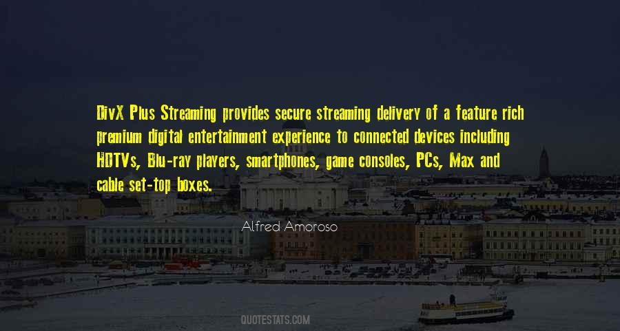 Quotes About Streaming #917349