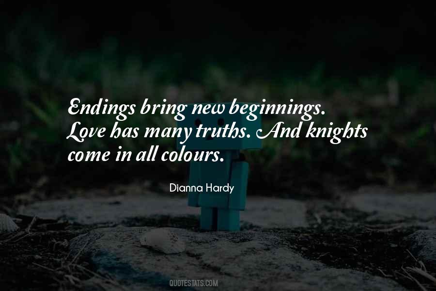 Quotes About New Beginnings And Endings #1628279