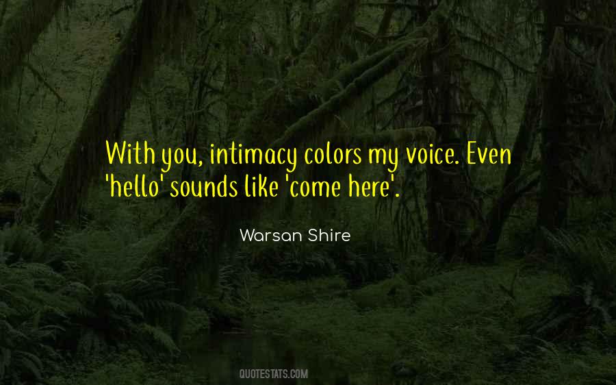 My Voice Quotes #1383216