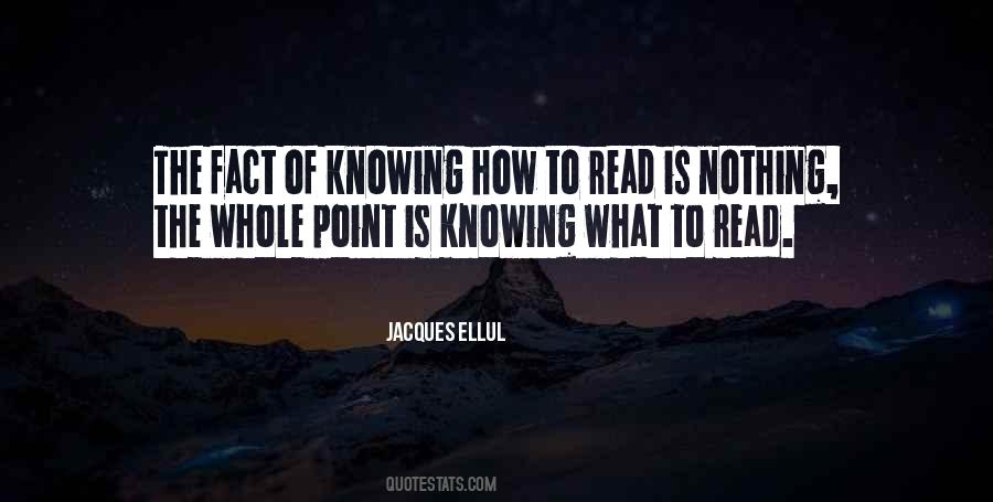 Knowing How Quotes #1169384