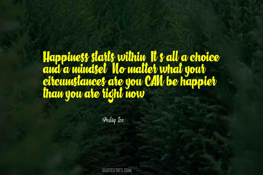 Quotes About Happiness Choice #840903