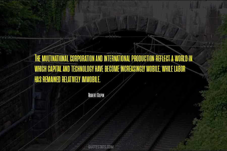Quotes About Multinational Corporations #686158