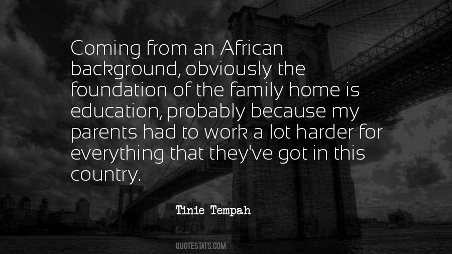 Quotes About Foundation Of Family #1160506