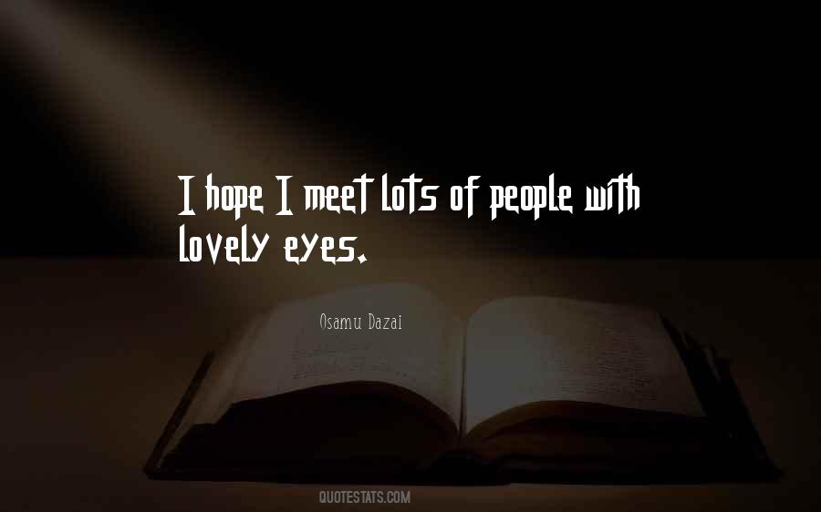 Quotes About Lovely Eyes #1571736