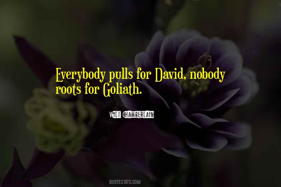 Quotes About Goliath #1090421