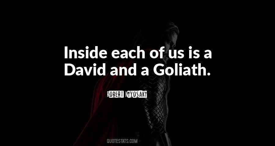 Quotes About Goliath #803254