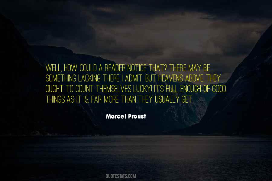 Quotes About Good Things #1835788