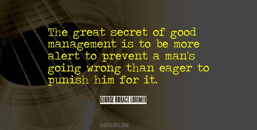 Quotes About Management #1718060