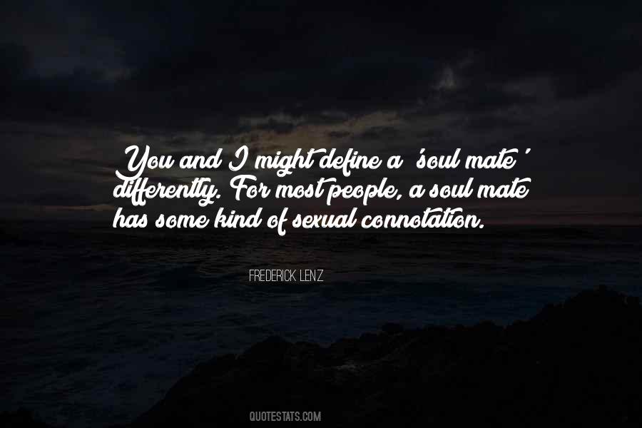 A Soul Mate Quotes #1584305