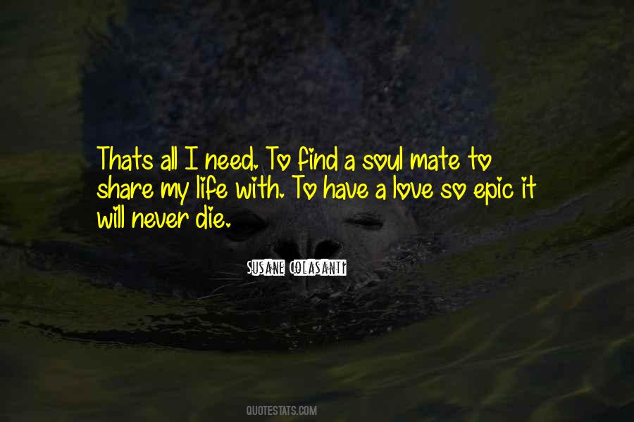 A Soul Mate Quotes #30816