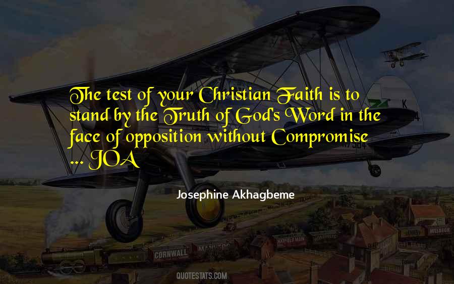 Stand The Test Quotes #105050