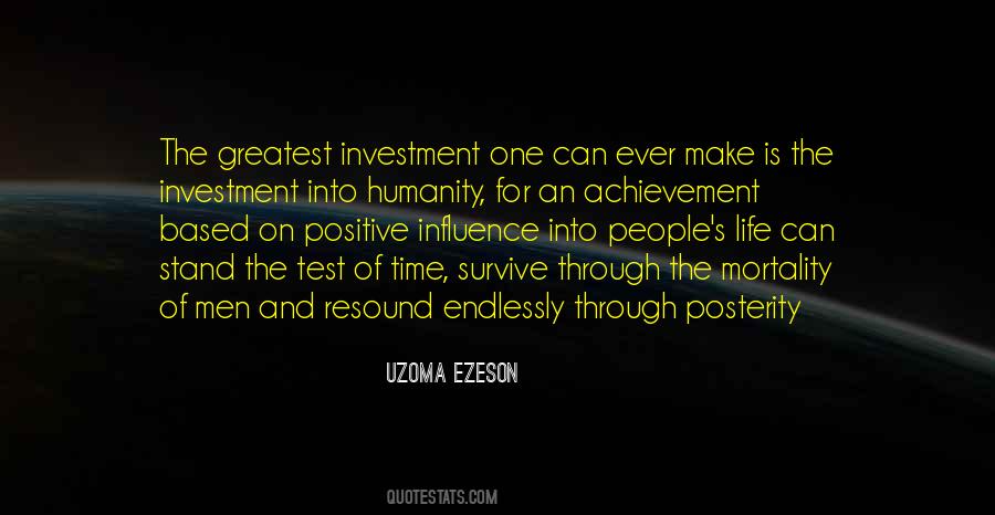 Stand The Test Quotes #1450864