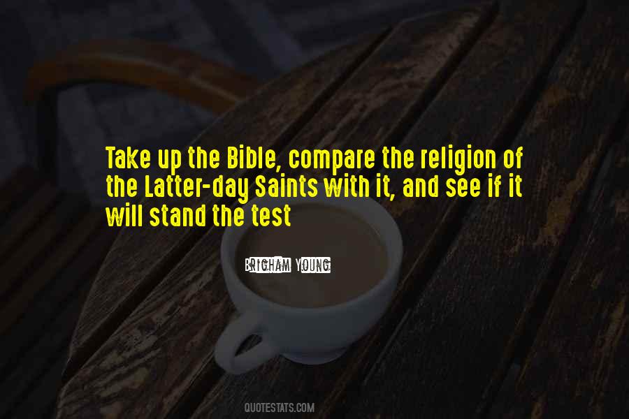 Stand The Test Quotes #1552150