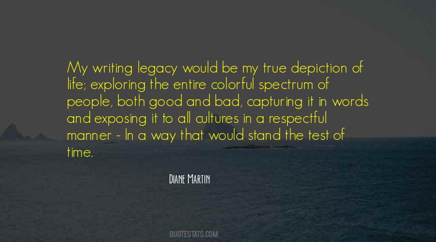 Stand The Test Quotes #256502