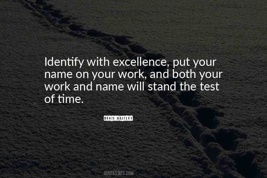 Stand The Test Quotes #355311