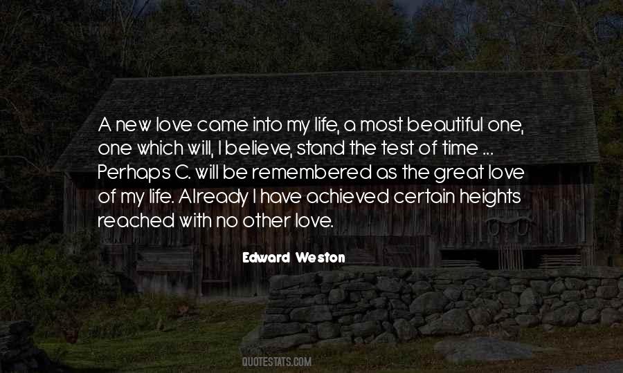 Stand The Test Quotes #39859