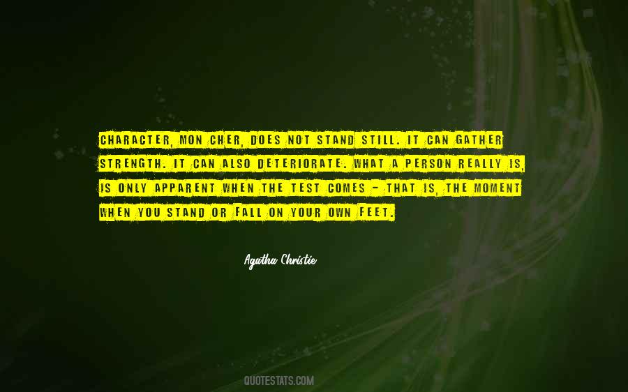 Stand The Test Quotes #945298