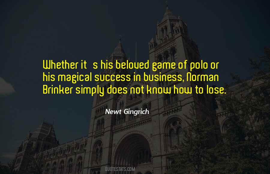 Quotes About Polo Game #1013512