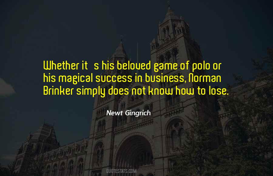 Quotes About Polo Game #1013512