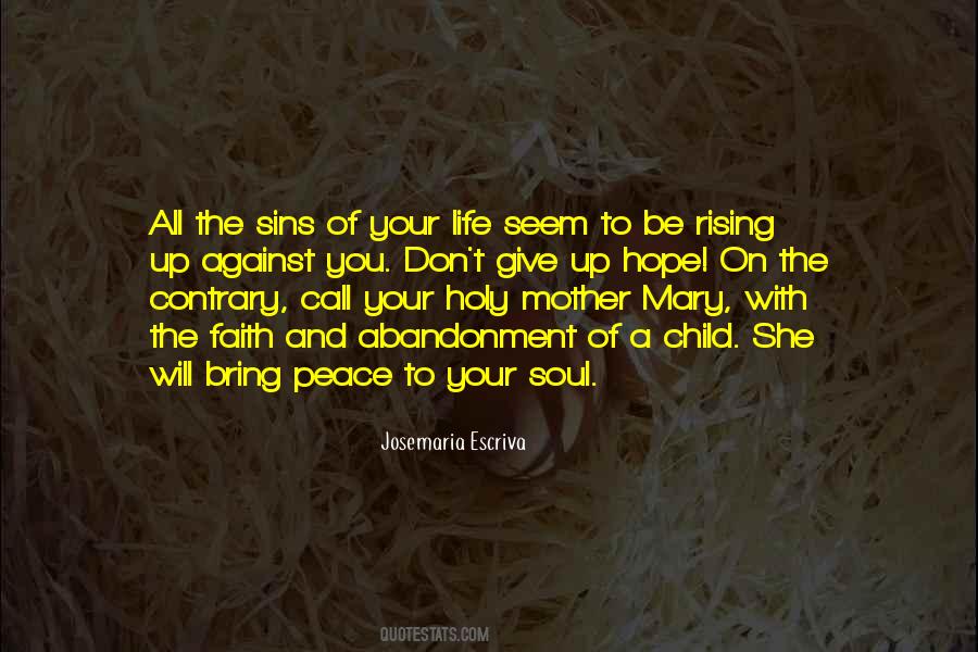 Quotes About Abandonment Of A Child #1190839