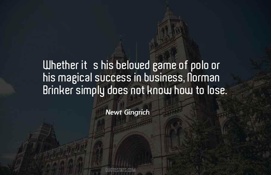 Quotes About Polo #1013512