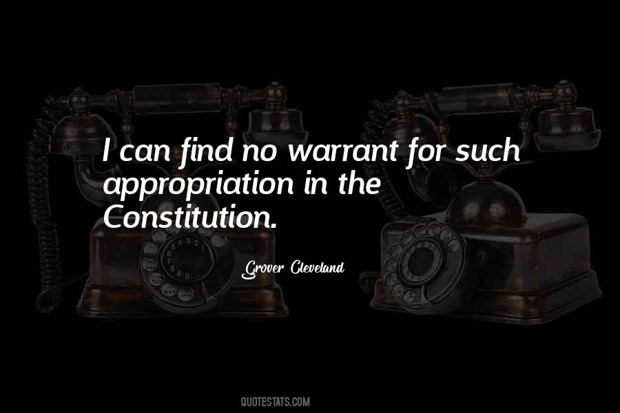President Grover Cleveland Quotes #1268805