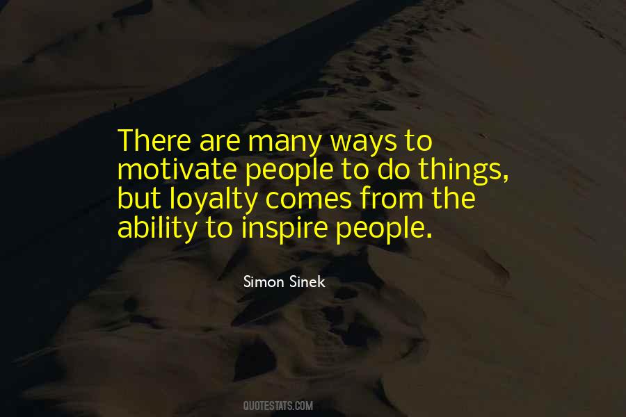 Inspire People Quotes #290362