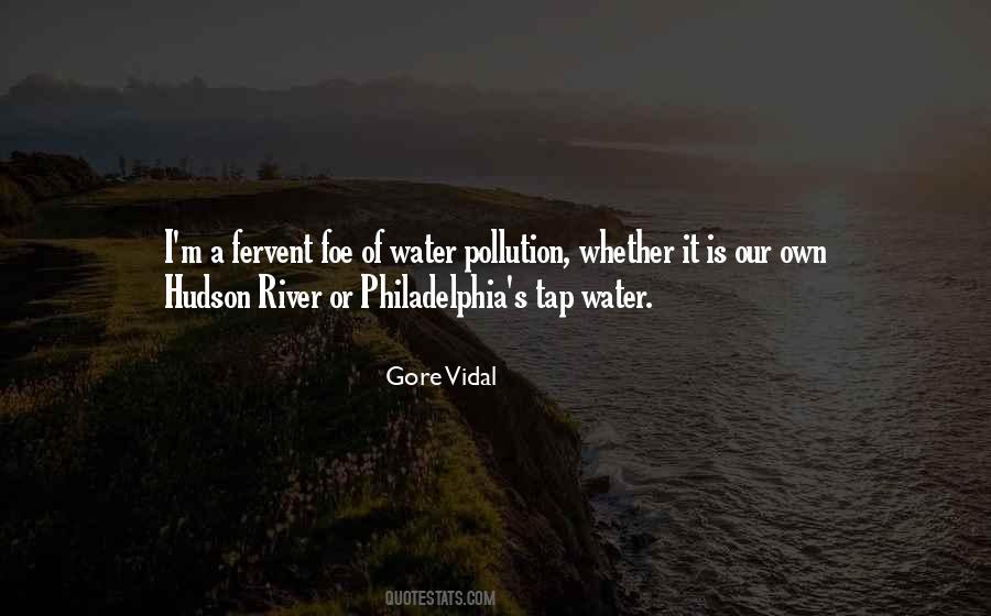 Quotes About Pollution Water #107518
