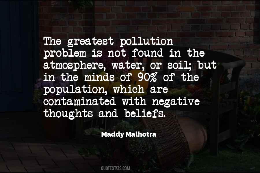Quotes About Pollution Water #452328